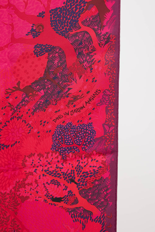 Hermès Dans Un Jardin Anglais Silk Scarf