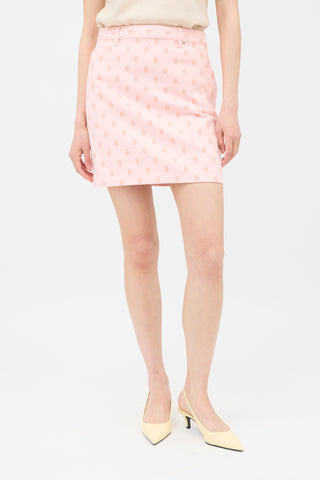 Hermès Denim Chaine d'Ancre Mini Skirt