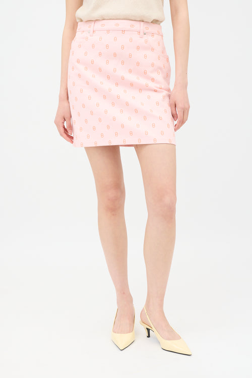 Hermès Denim Chaine d'Ancre Mini Skirt