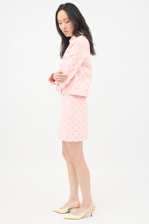 Hermès Denim Chaine d'Ancre Mini Skirt