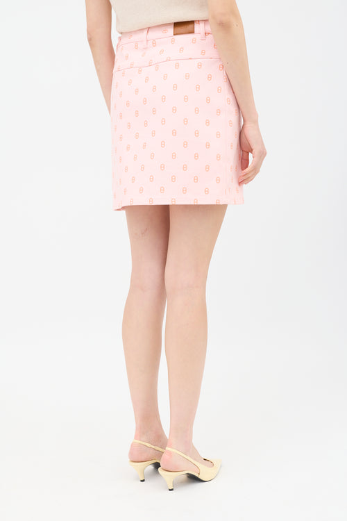 Hermès Denim Chaine d'Ancre Mini Skirt