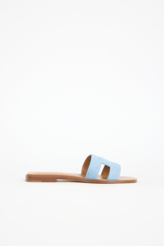 Hermès Denim Oran Sandal