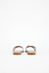 Hermès Denim Oran Sandal