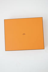 Hermès Grey Ecru & Gris Fonce Avalon Blanket