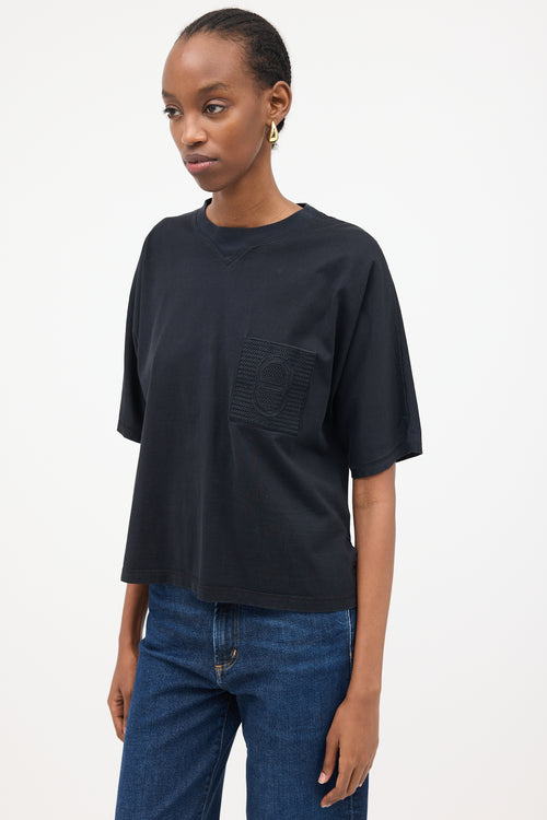 Hermès Embroidered Pocket T-Shirt