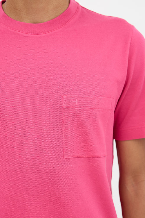 Hermès Embroidered Pocket T-Shirt
