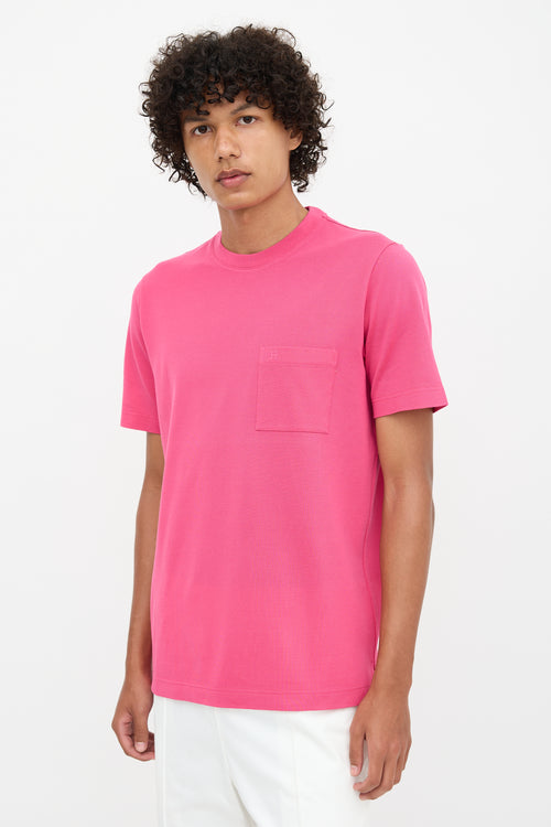 Hermès Embroidered Pocket T-Shirt