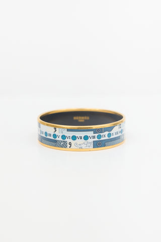 Hermès Enamel Astrologie Nouvelle Bangle