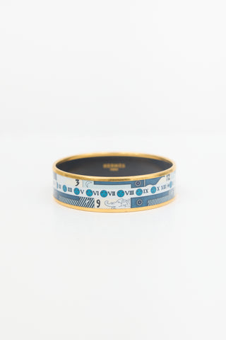 Hermès Enamel Astrologie Nouvelle Bangle