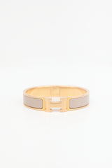 Hermès Enamel Clic H Bracelet