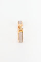 Hermès Enamel Clic H Bracelet