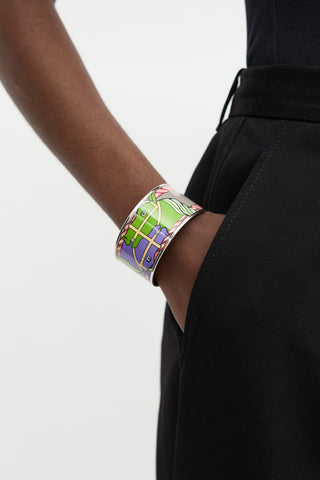 Hermès Equestrian Extra Wide Bangle