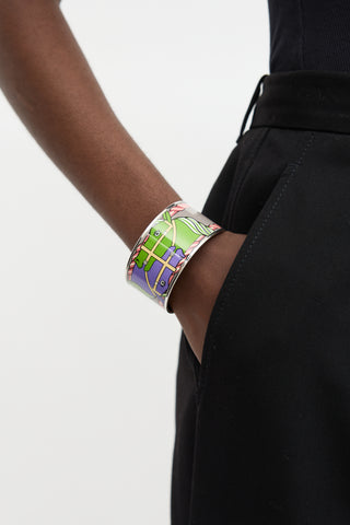 Hermès Equestrian Extra Wide Bangle