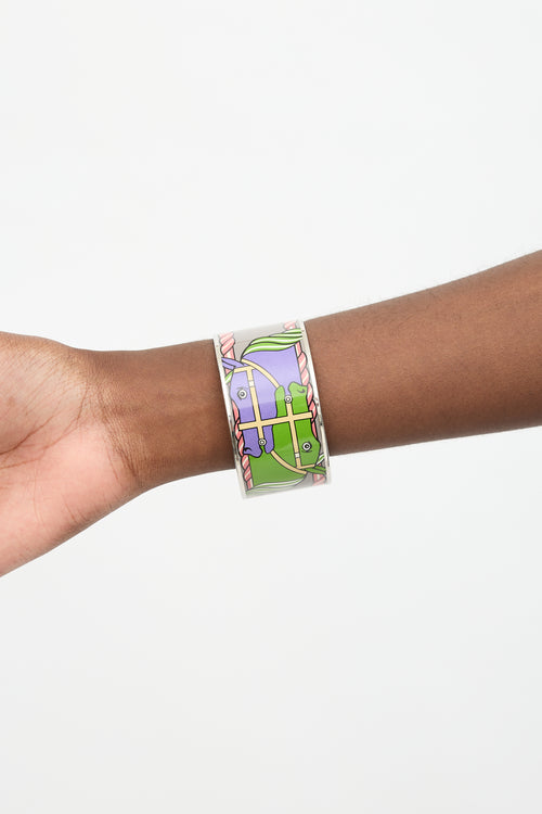 Hermès Equestrian Extra Wide Bangle