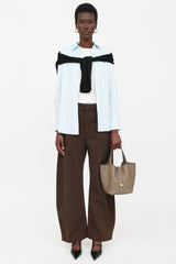 Hermès 2024 Etoupe Clemence Pioctin Lock 26 Bag
