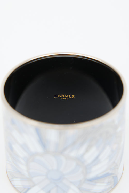 Hermès Extra Wide Brides De Gala Bangle