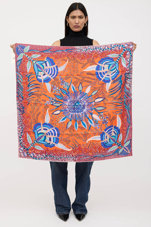 Hermès Flowers of South Africa Scarf