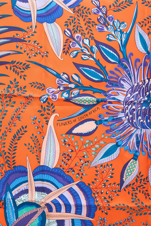 Hermès Flowers of South Africa Scarf
