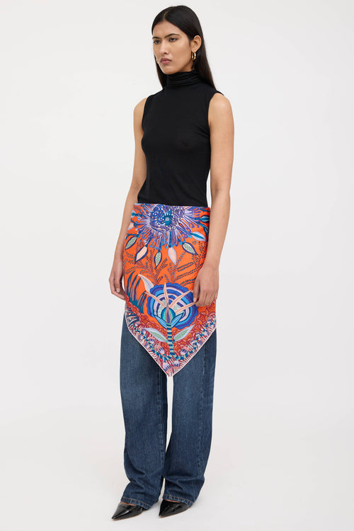 Hermès Flowers of South Africa Scarf