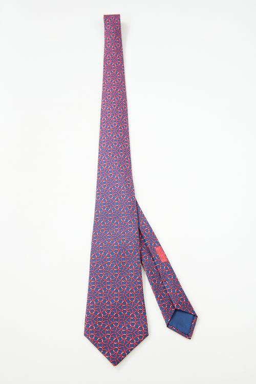 Hermès Silk Circle Tie