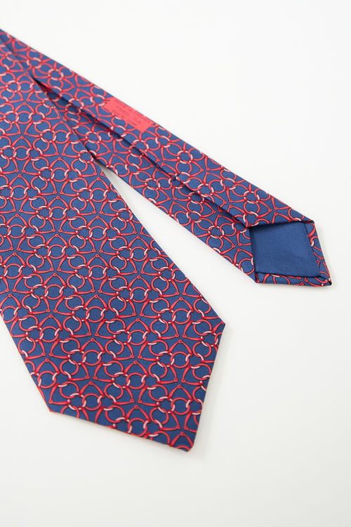 Hermès Silk Circle Tie
