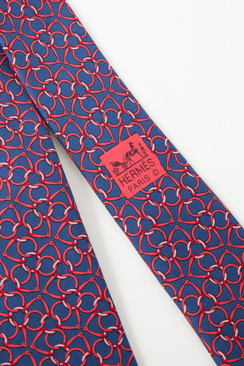 Hermès Silk Circle Tie