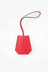 Hermès Geranium Swift Clochette Clés Keychain
