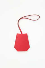 Hermès Geranium Swift Clochette Clés Keychain