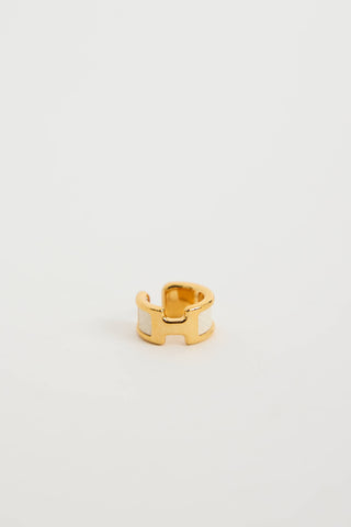 HermèsGold Plated Olympe Ear Cuff