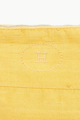 Hermès Gold Bolide Silk Pouch Case