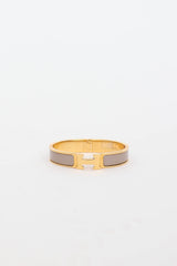 Hermès Marron Glace Clic Clac Bracelet