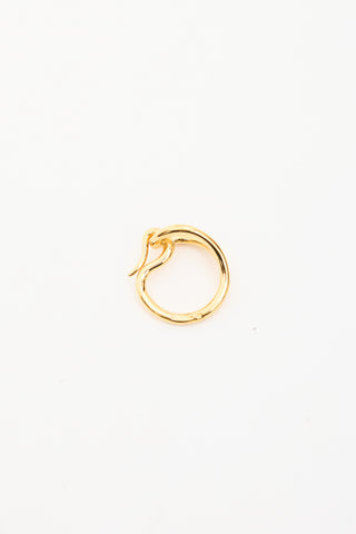 Hermès Gold Jumbo Scarf 90 Ring