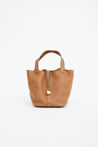 Hermès 2022 Picotin 22 Clemence  Bag