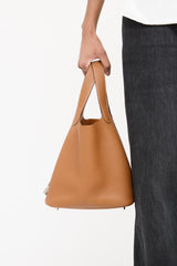 Hermès Gold Nata Verso Picotin 22 Lock Bag