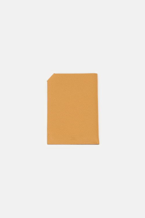 Hermès Gold Tarmac Epsom Passport Holder