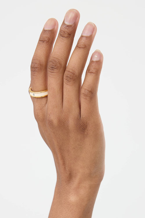 Hermès Enamel Uni Ring