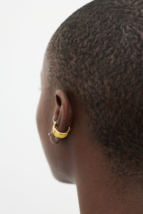 Hermès Gold & Yellow Olympe Ear Cuff