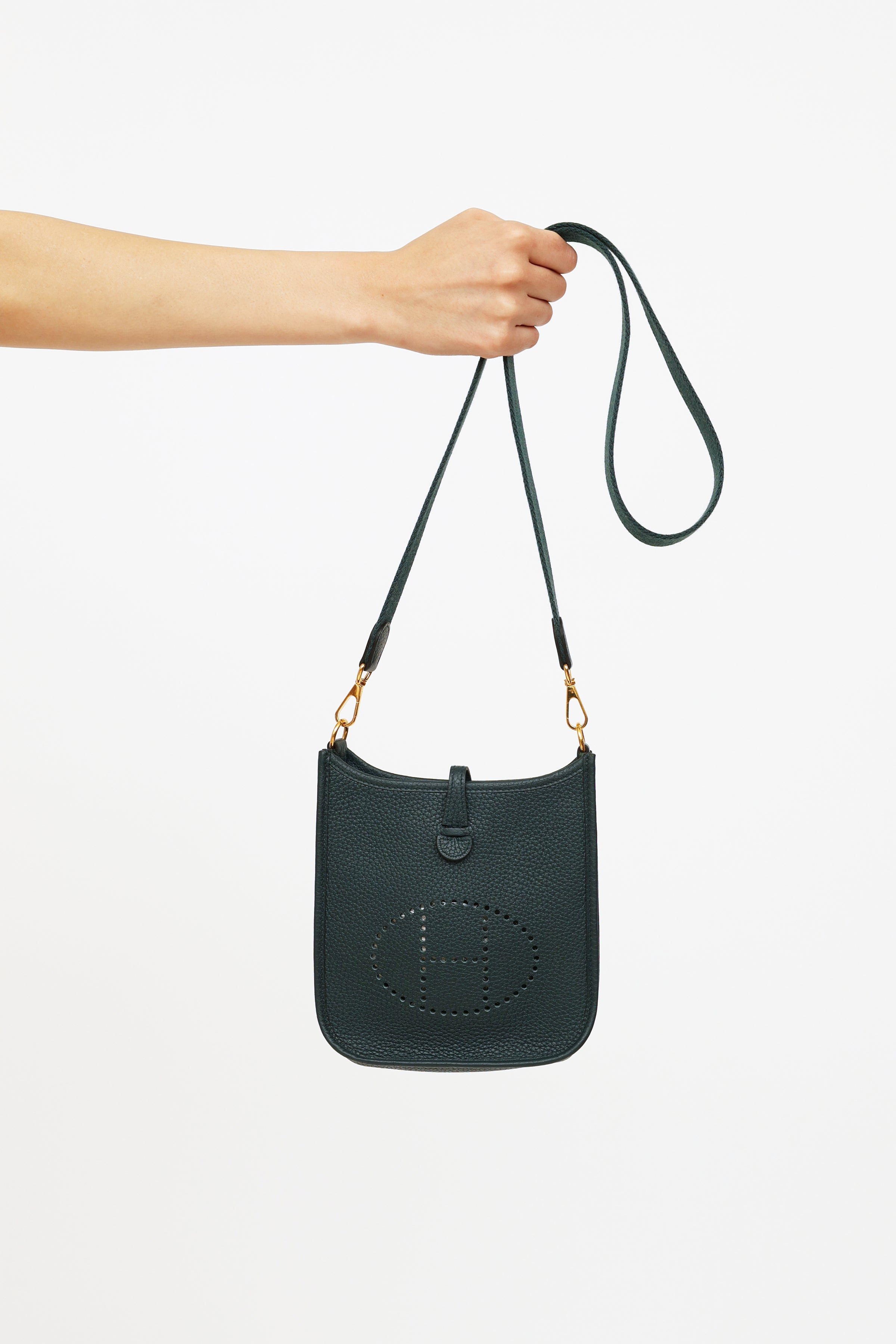 Hermès // Vert Cypress Evelyne TPM Bag – VSP Consignment