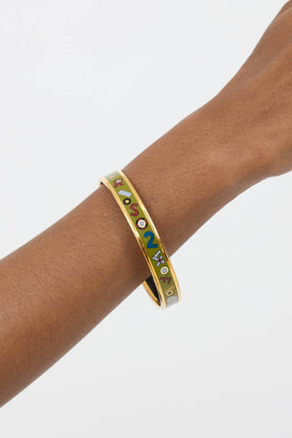 Hermès Tohu Bohu Print Bangle