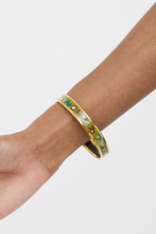 Hermès Tohu Bohu Print Bangle