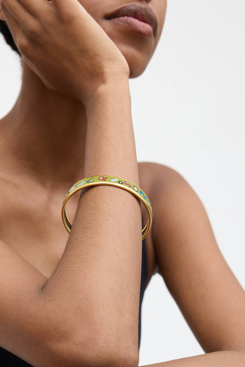 Hermès Tohu Bohu Print Bangle