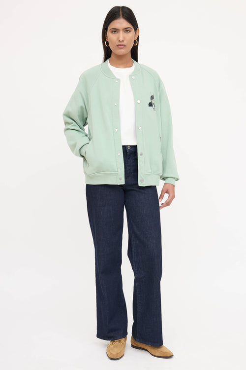 Hermès Graphic Varsity Jacket