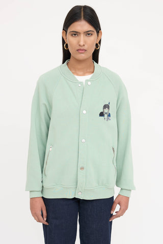 Hermès Graphic Varsity Jacket