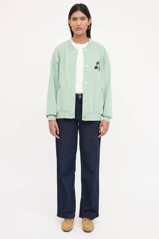 Hermès Graphic Varsity Jacket