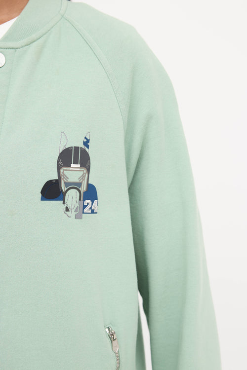 Hermès Graphic Varsity Jacket