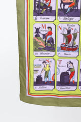 Hermès L'Alphabet de Métiers 90 Scarf