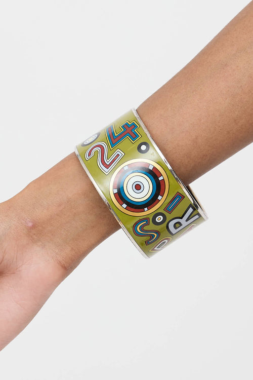 Hermès Tohu Bohu Print Bangle