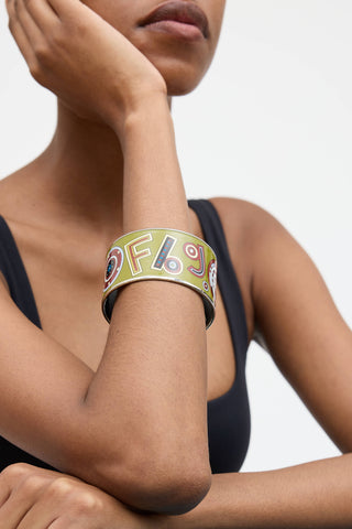 Hermès Tohu Bohu Print Bangle