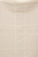 Hermès Grey & Cream Avalon III Throw Blanket