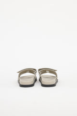 Hermès Beige Esquisse leather Chypre Sandal